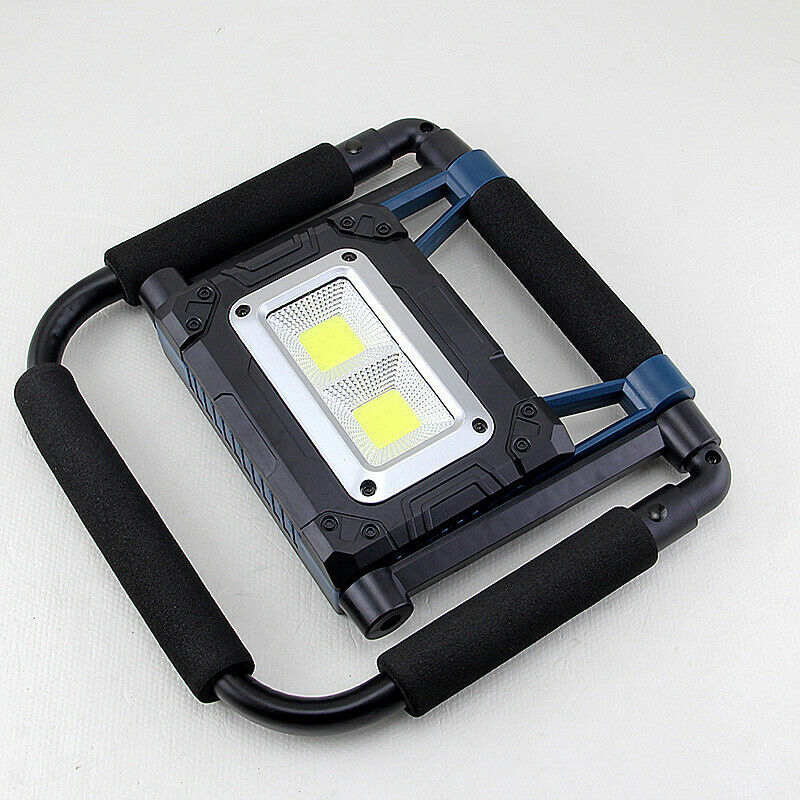 1x USB Rechargeable LED Work Light Outdoor Floodlight Emergency Lamp Waterproof