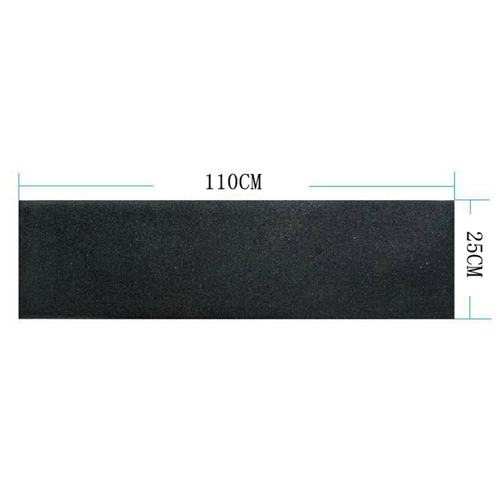 Durable Skateboard Grip Tape Steps Sandpaper Skating Board Sheet Black