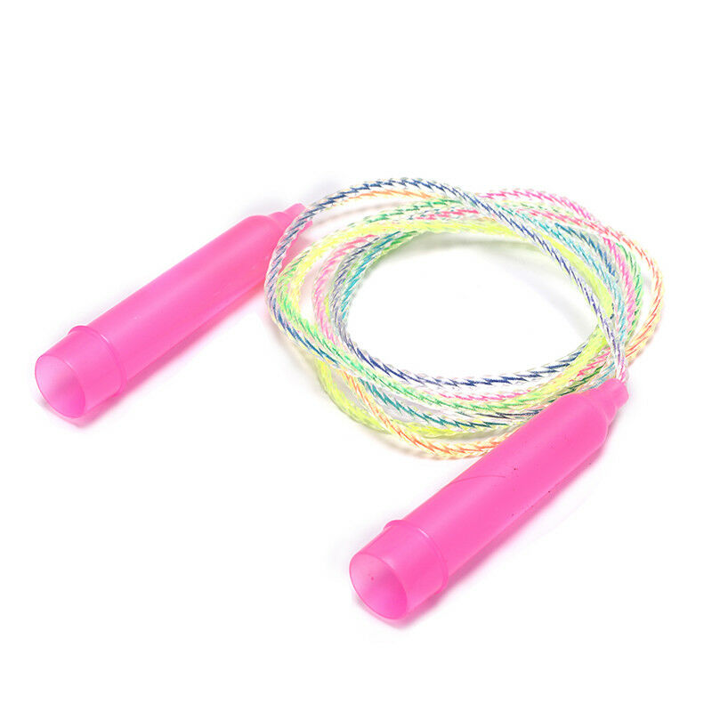 1pc random color Speed Wire Skipping Jump Rope Fitness Sport Exercise Cardio DD