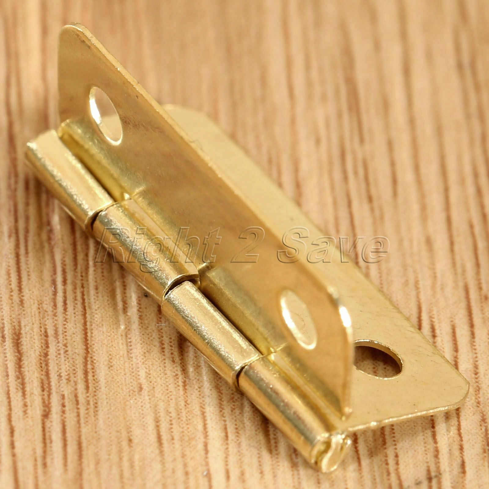 Mini Golden Hinges Jewelry Box Furniture Cabinet Case Hardware Hinges Decorative