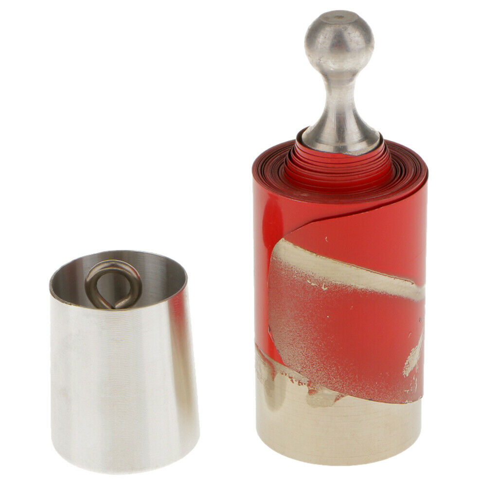 Stage Magic Trick Metal Disappearing Cane Wand Stick Red