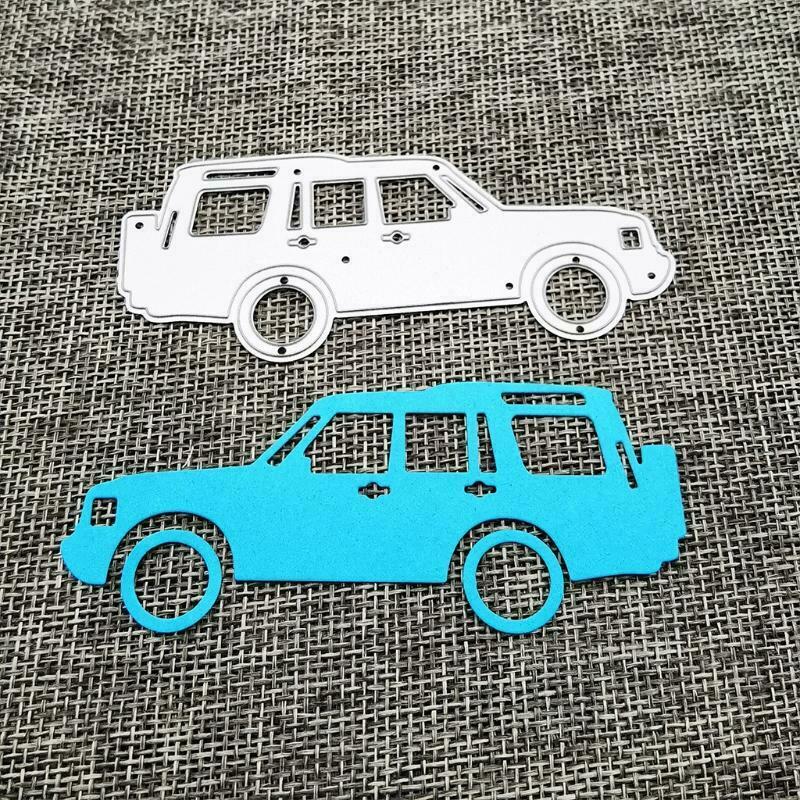 Car Metal Cutting Dies Stencil DIY Scrapbooking Album Paper Card Template Mold