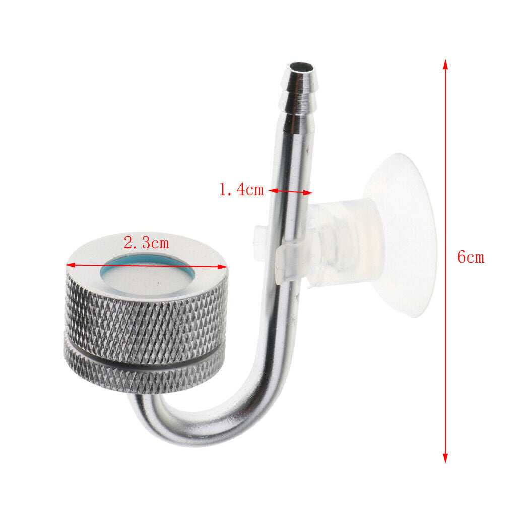 Carbon dioxide aluminum alloy diffuser CO2 atomizer finishing for