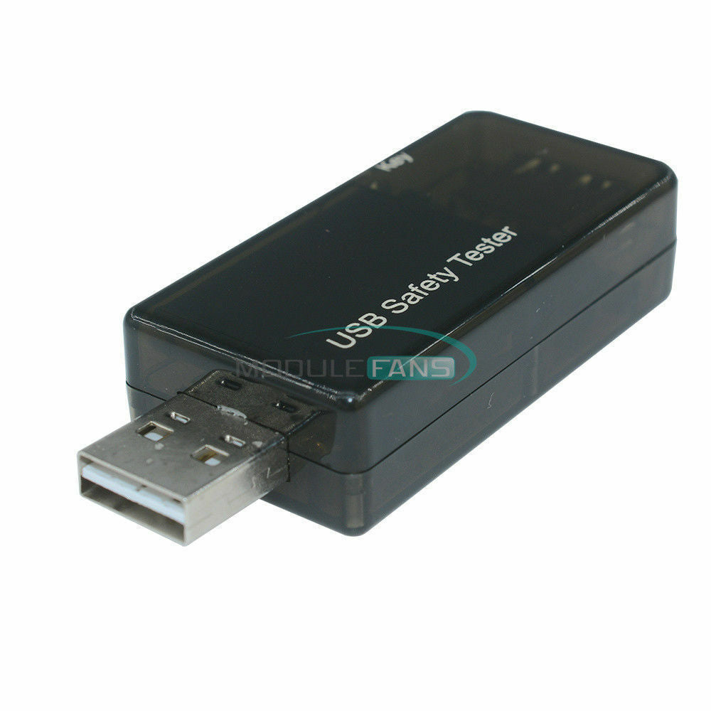 6 in 1 LCD USB Tester  Voltmeter Ammeter Power off Protection Battery Detector