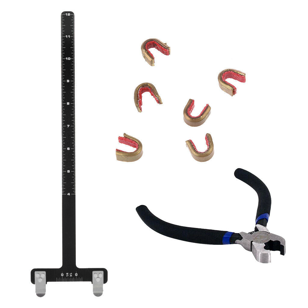 Bow Arrow Nocking Points with Plier and Square Hunting Shooting Equipment
