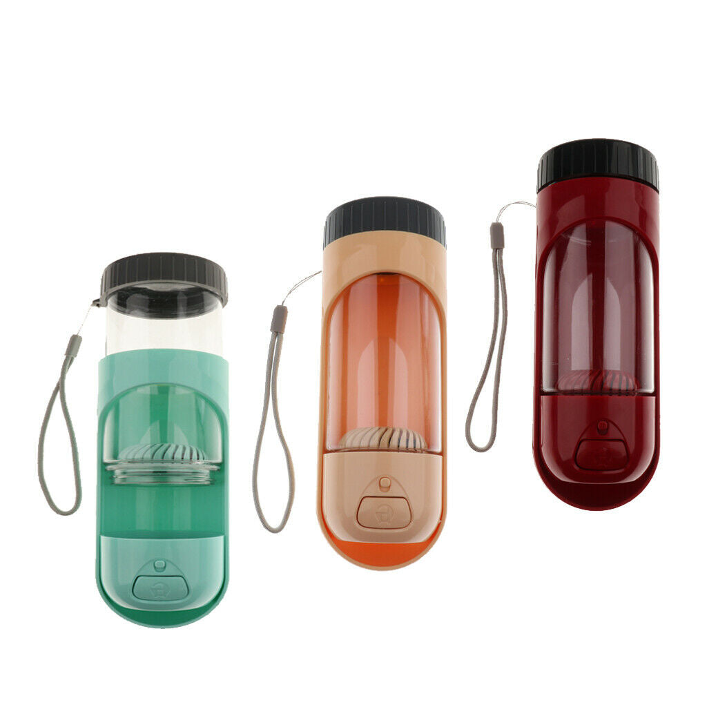 Dog Water Bottle Portable Pet Travel Leak Proof Outdoor Drinking Cup Green