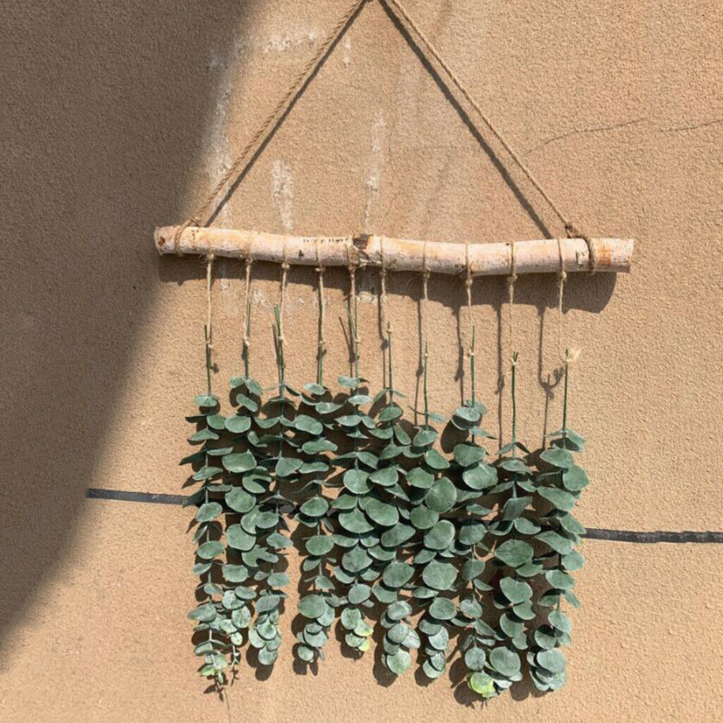 Artificial Eucalyptus Wall Hanging Decor Vine Greenery Backdrop Wedding