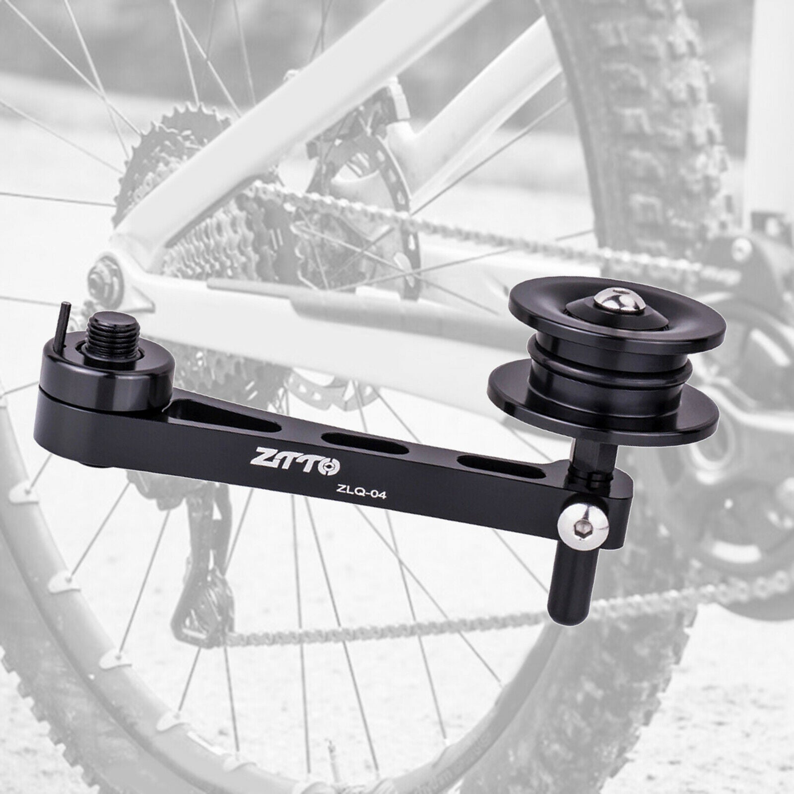 Adjustable Single Speed Chainring Bike Chain Tensioner Rear Derailleur Parts