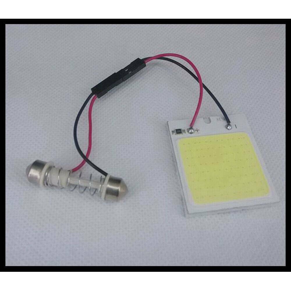 5 X New White 48 SMD COB LED T10 4W 12V Car Interior Panel Light Dome Lamp Bulb/