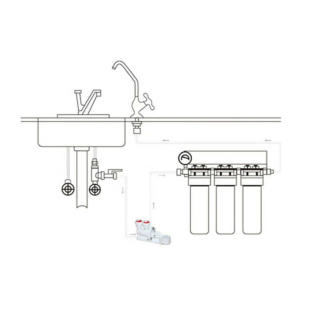 Water Purifier Leak-proof Water Pressure Reducing Valve D 0.45inch
