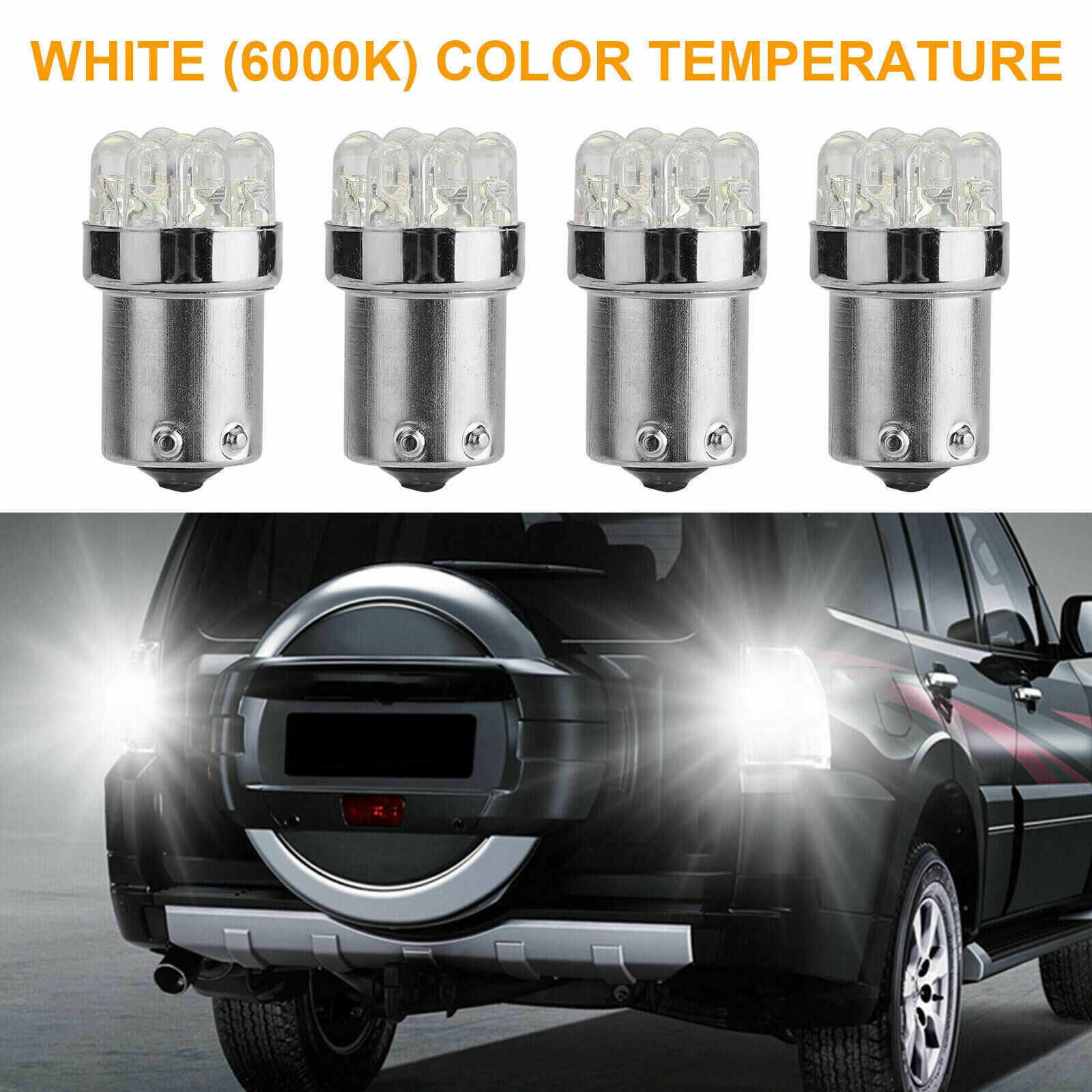 20PCS Super White 1156 BA15S 1141 RV Camper Trailer LED Interior Light Bulbs 12V