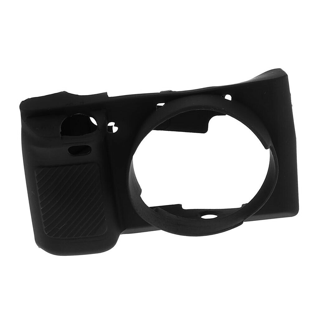 Soft Silicone Rubber Camera Protective Cover Case For  A6000 Black+Red