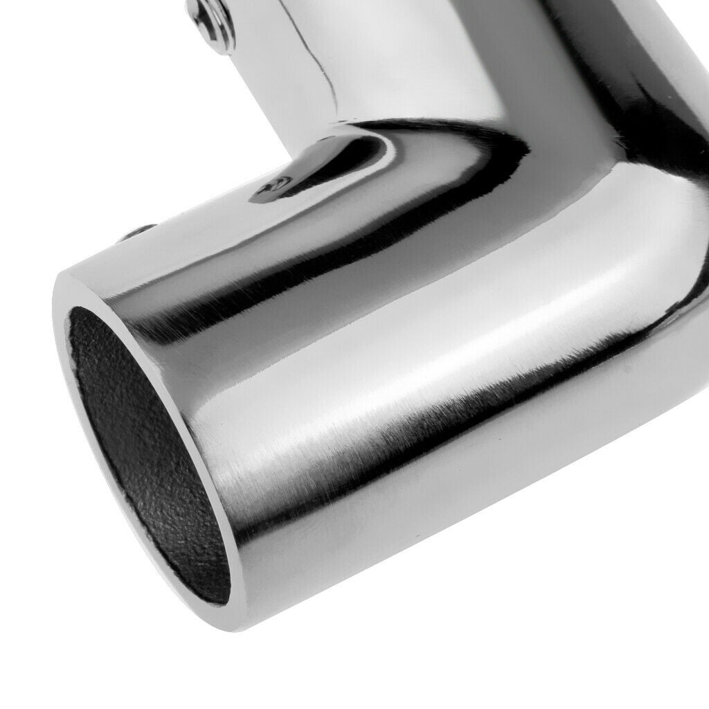 4x 316 Stainless Steel Boat Hand Rail Fitting Hardware 90 Degree Elbow 22mm