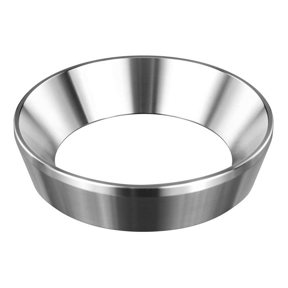 58mm Stainless Steel Italian Ring Coffee Powder Dosing Funnel Espresso Bowl US