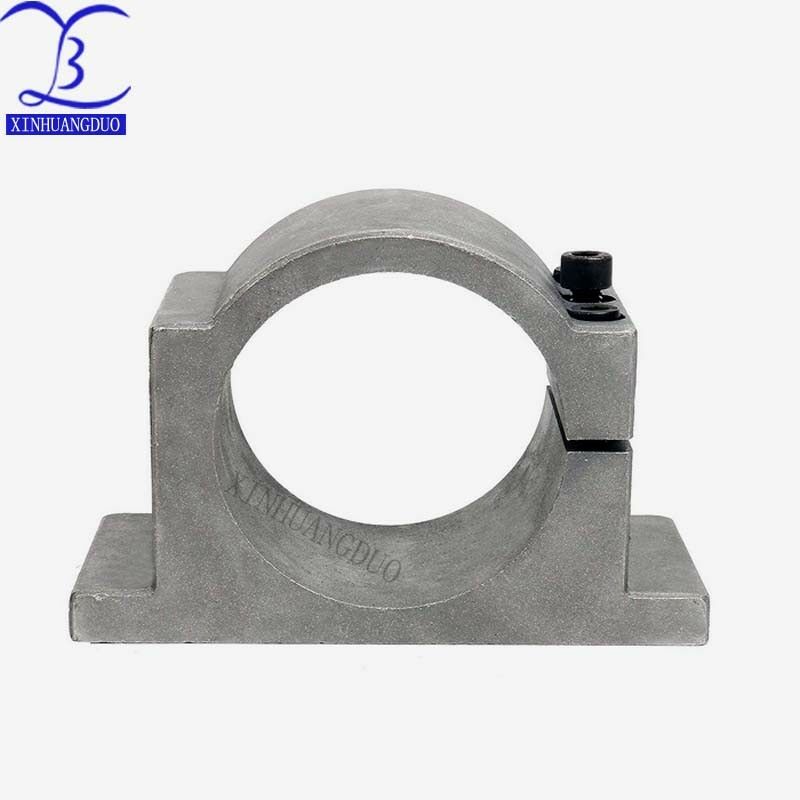 80mm Diameter  Aluminium Bracket for CNC Engraving Milling Machine Spindle motor