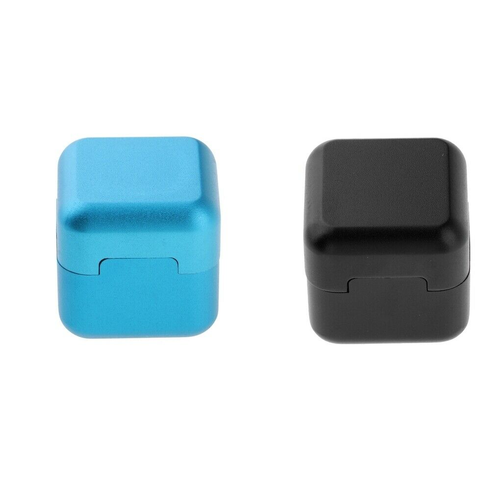 2Pcs/Lot Premium Pool Cue Chalk Holder Billiard Pocket Cue Chalk Case,