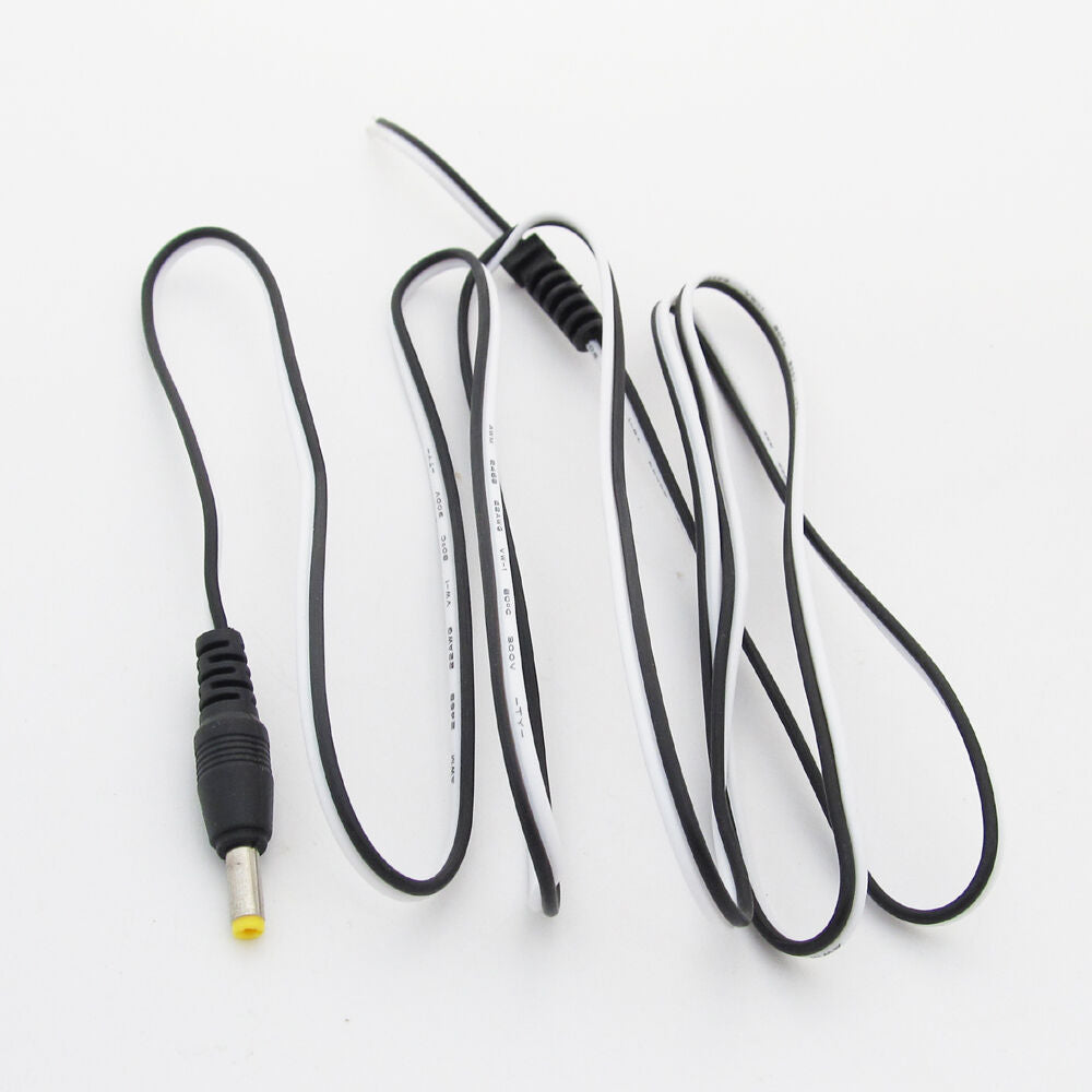 10pcs 5ft/1.5M DC Power Cable 4.0x1.7mm DC Tip Male Plug CCTV Cord Cable 22AWG