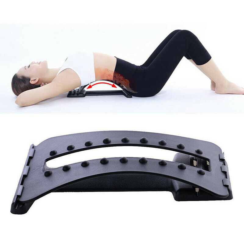 Back Magic Stretcher Lower Lumbar Massage Support Spine Posture Corrector*AU Ad