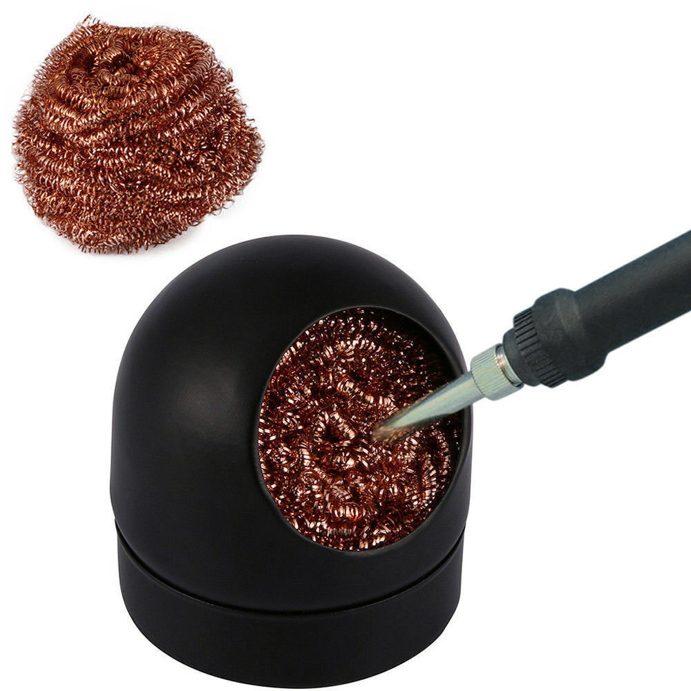 1xSoldering Solder Iron Tip Cleaner Steel Cleaning Wire Ball Heavy Duty Welding