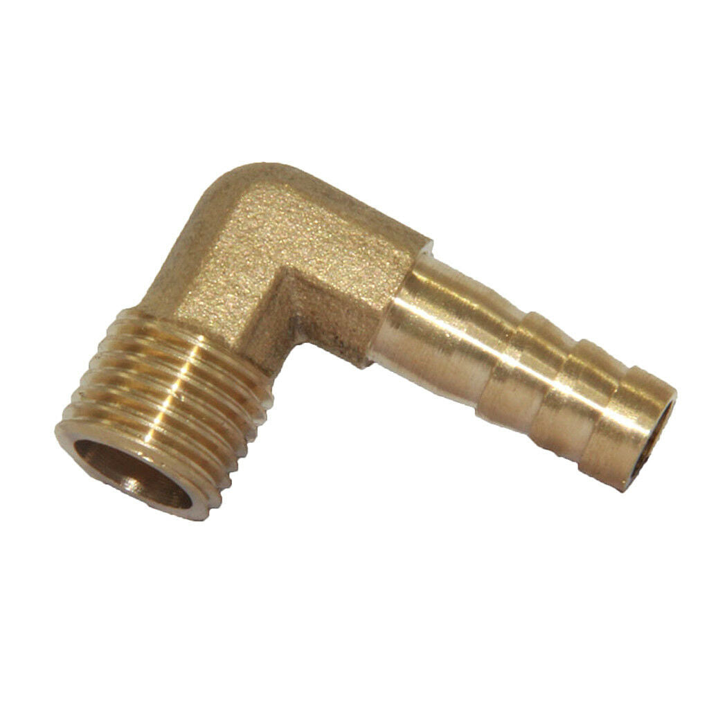 Brass Air Line Hose Coupler Fittings Male End Thread Quick Connector 1/4 8mm