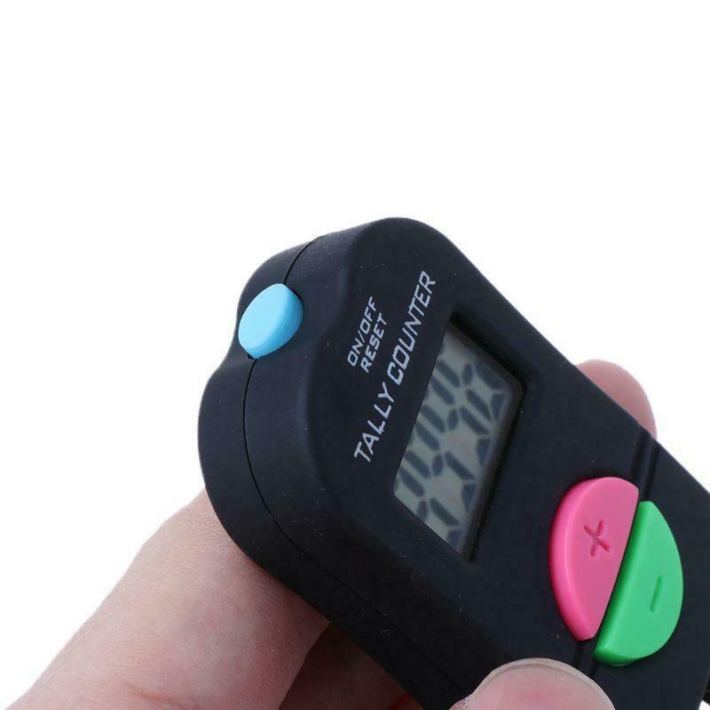 Electronic Counter Work Count Person Flow Point Device Manual Chanting Display