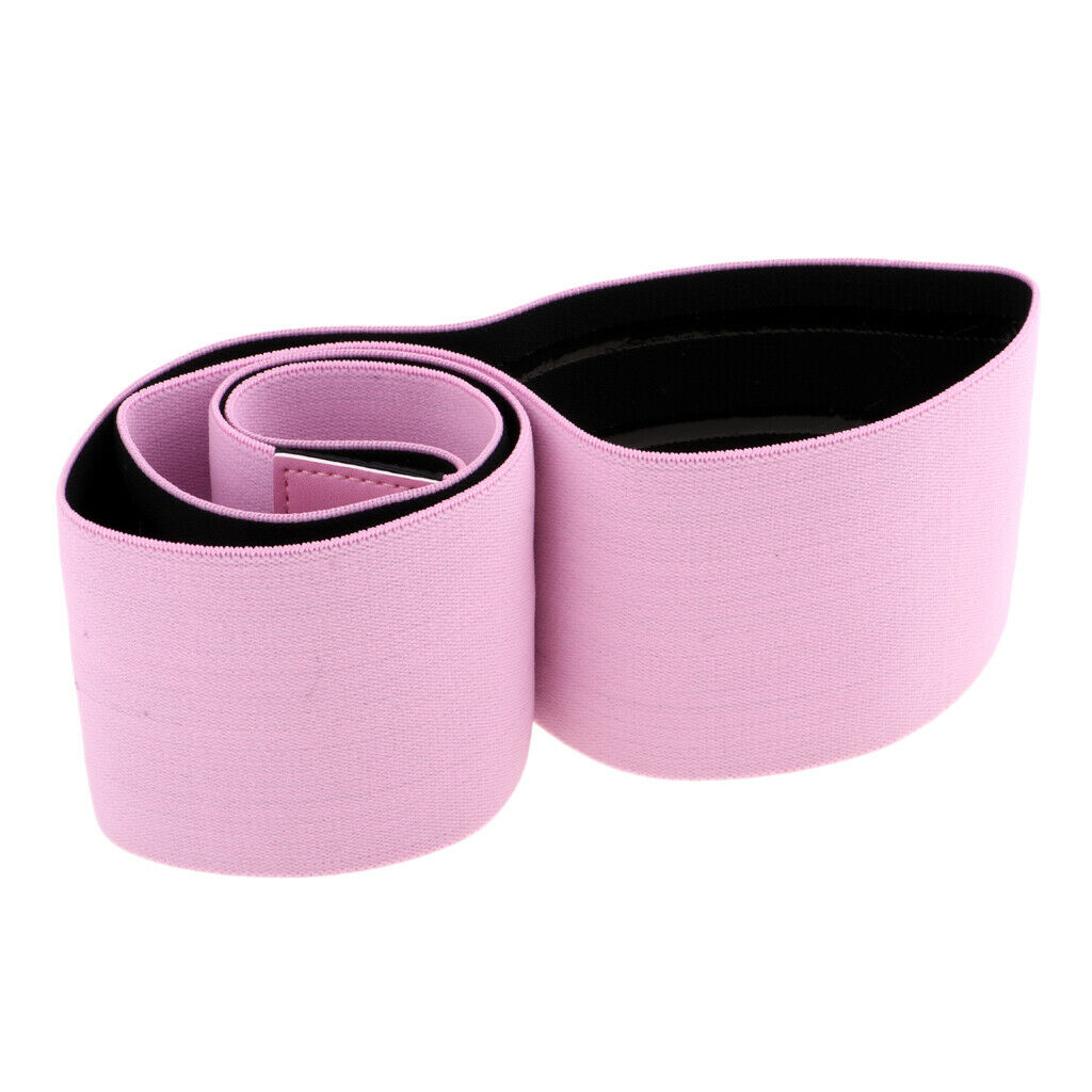 Yoga Bands Fitness Elastic Belt Resistance Bands Strength Training Pink-M