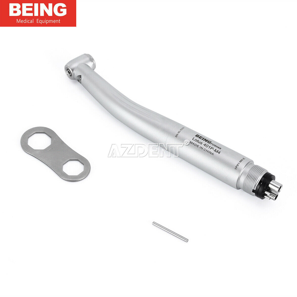 1X BEING Dental High Speed Handpiece Standard E generator LED Self Power Turbine