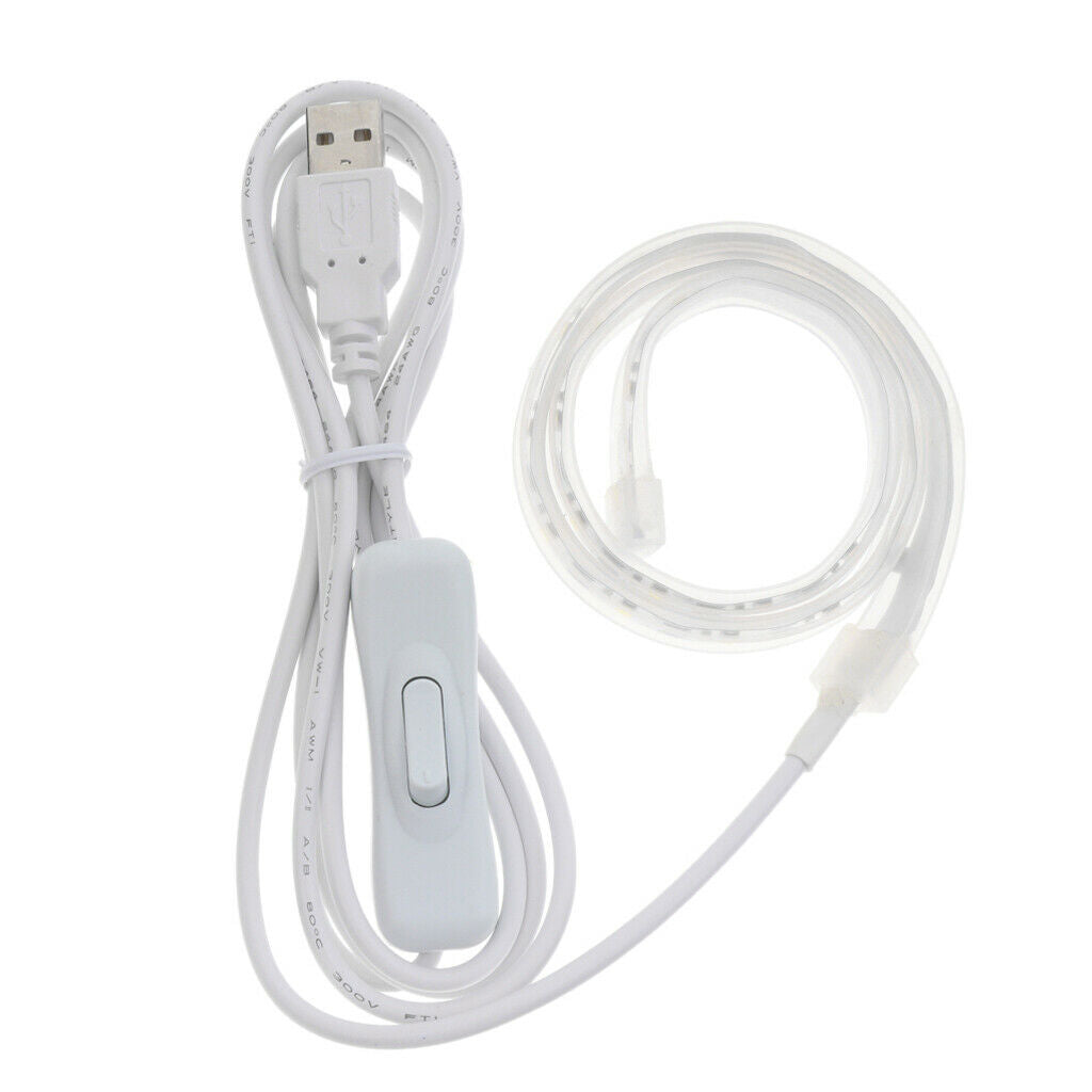 Sax Oboe USB LED Strip Leak Detection Light Musical Instruments DIY Parts