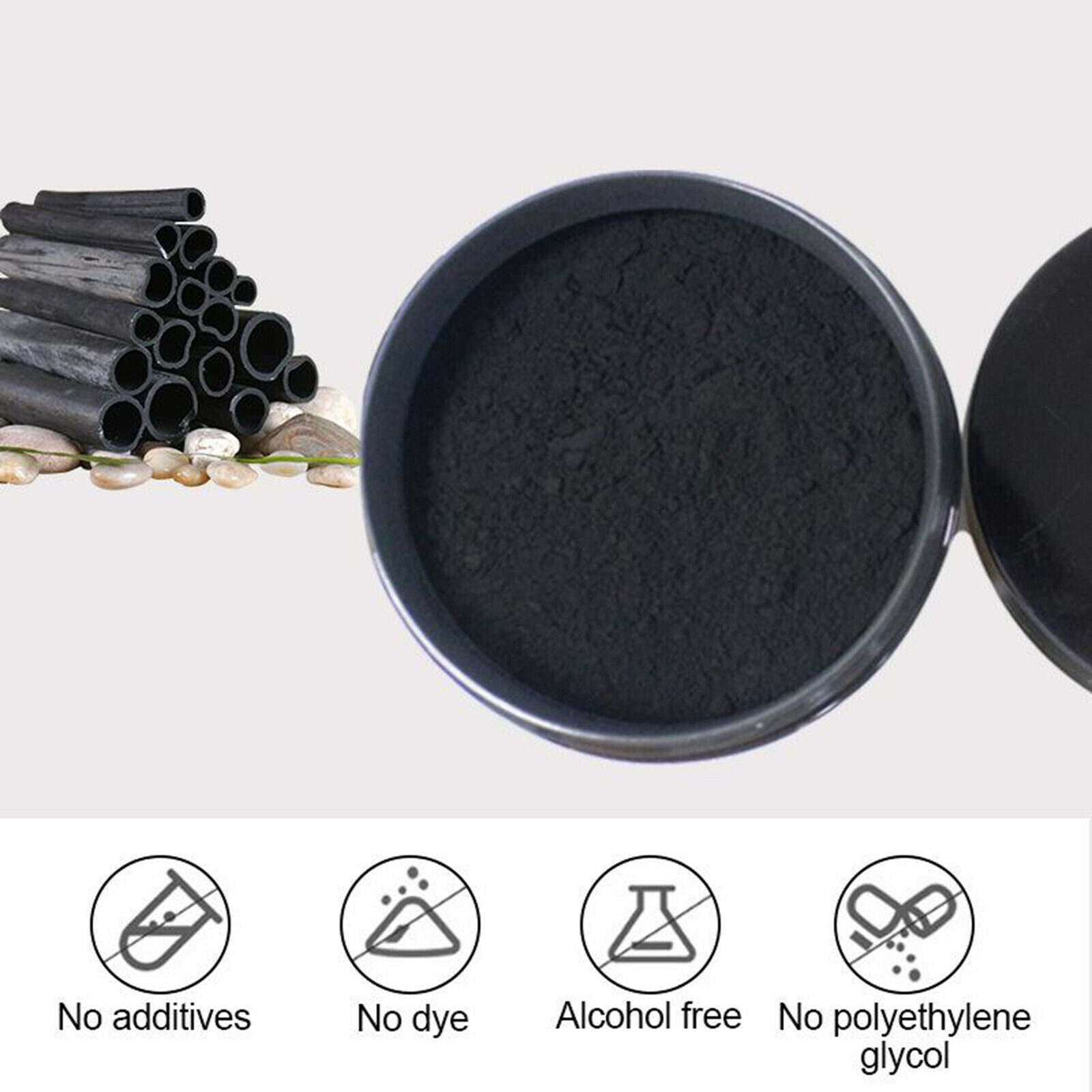 Natural Teeth Gum Whitening Powder Polish Remove Plaque Stains Dental Tools