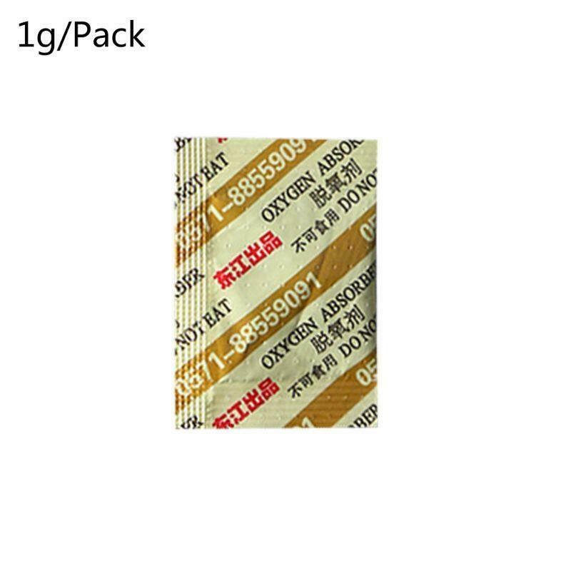 100 Bags Deoxidant 30cc Oxygen Absorbers for Mooncake Long Term Food Storage CO2