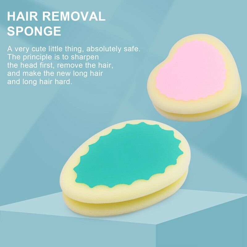 Popular Magic Painless Hair Removal Depilation Sponge Pad Remove Hair EpilatorX2