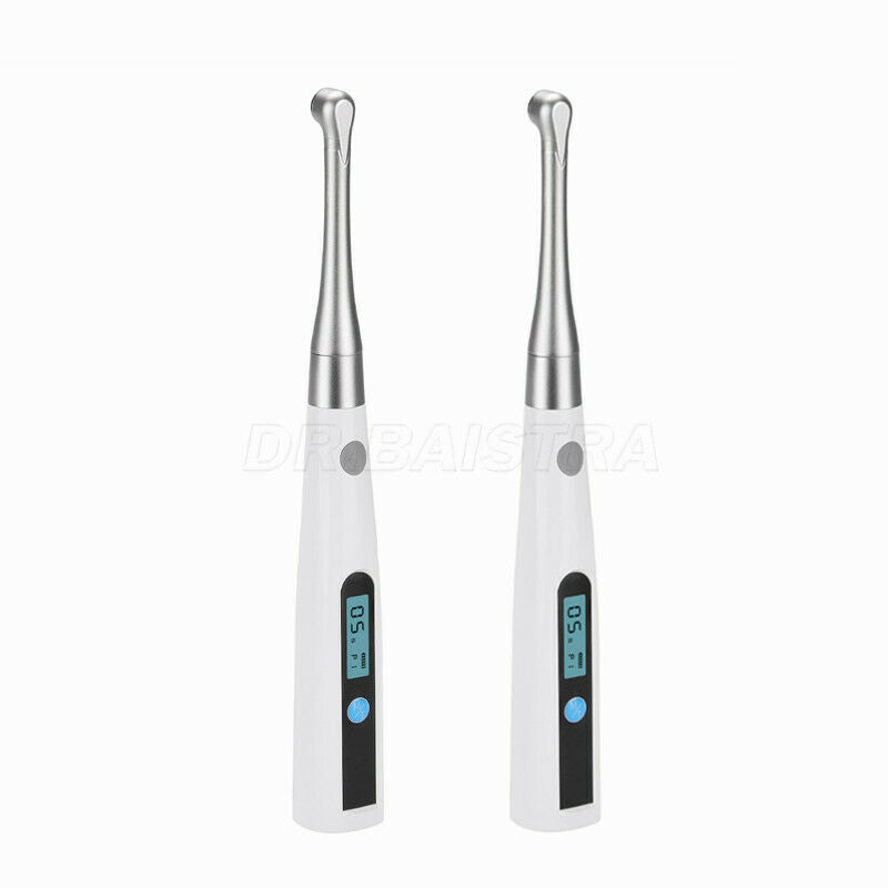 2 Sets Dental Light Cure Lamp Cordless metal head LED 1S Dental Curing Light