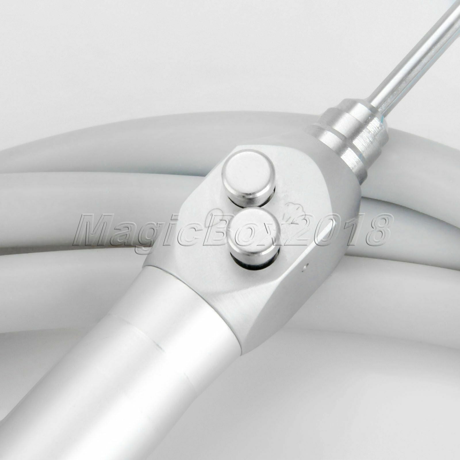 Dental 3 Way Air Water Straight Syringe + 2Pcs Nozzles Tips With Stright Tube