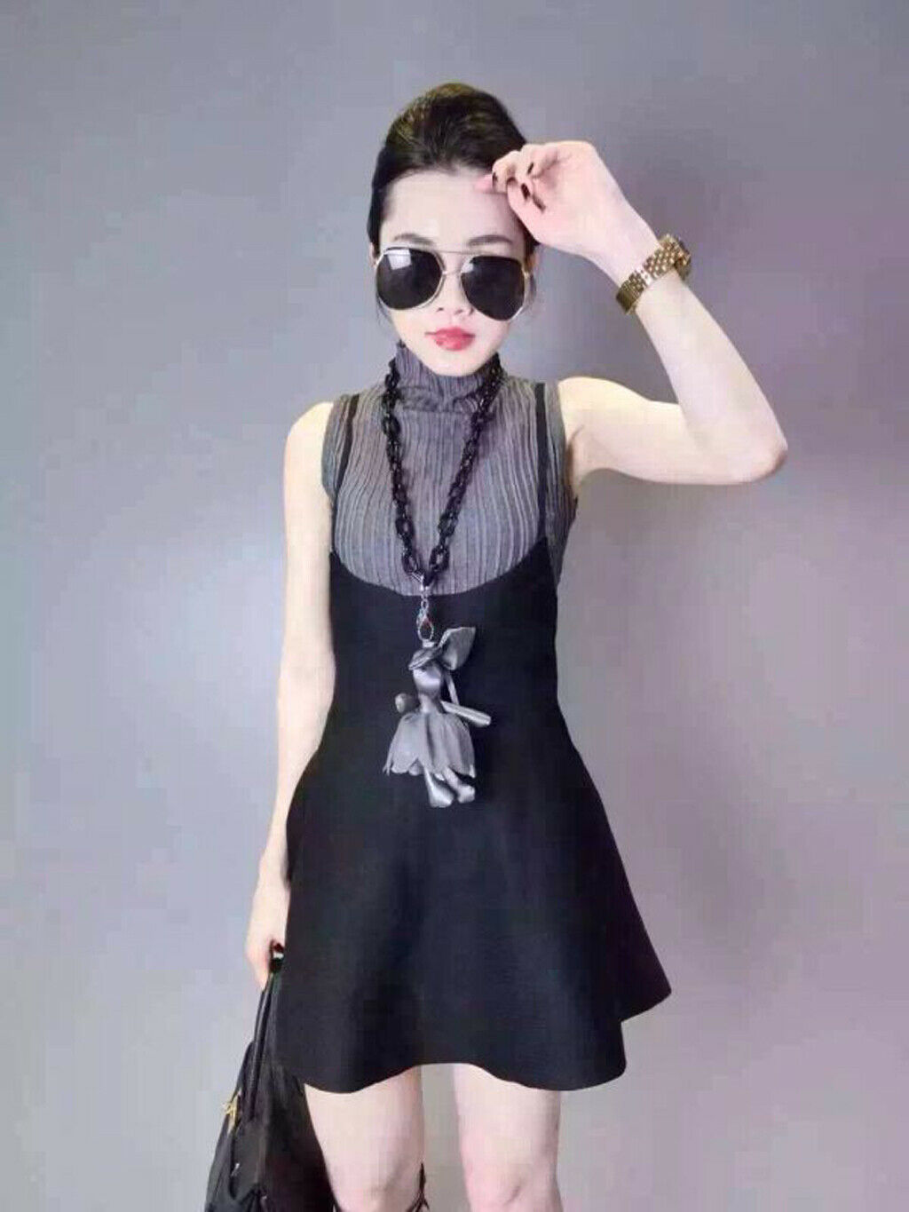 Fashion Cute Rabbit Pendant Statement Long Chain Sweater Necklace Jewelry