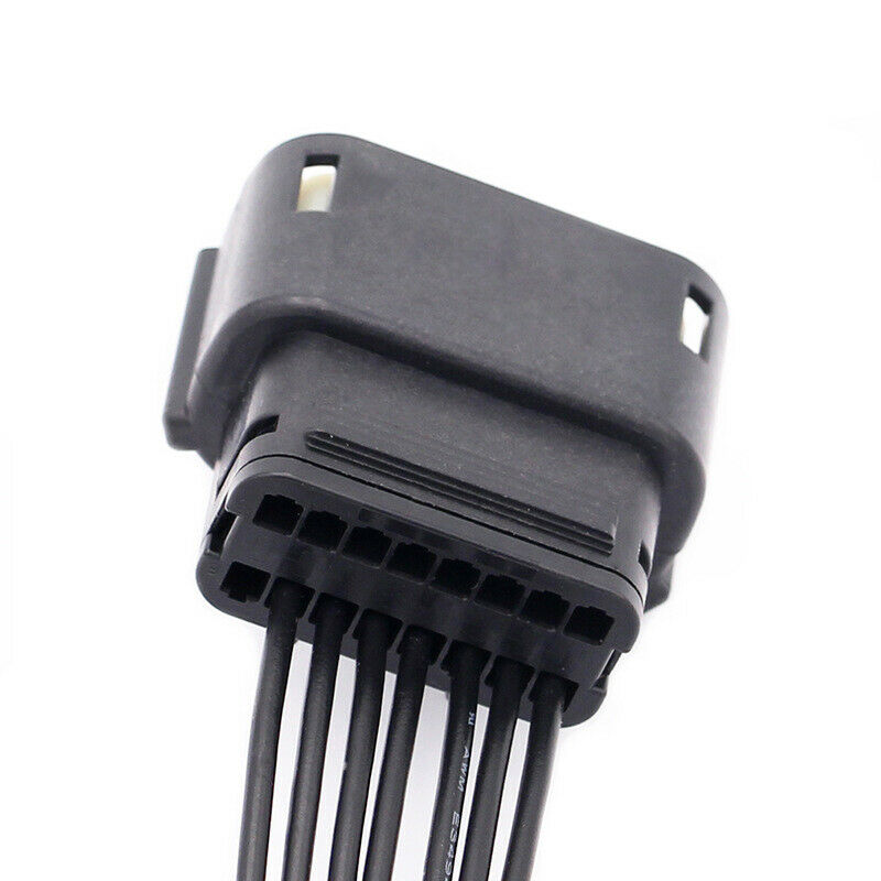 16 Pin 7-Wire LED Headlight Connector Pigtail Harness Fit For Ford F-150 2015-17