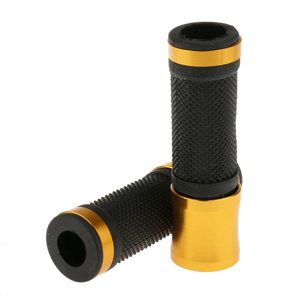 Motorcycle Sports Bike Aluminum Rubber Gel Hand Grips