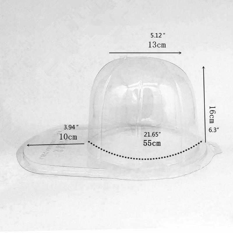 Portable Cap Storage Case Dust-proof Cap Holder Double-layer Hat Protector
