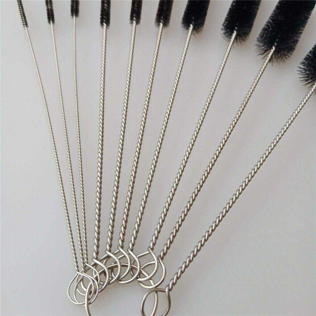 Pipe Cleaning Brushes, Metal Wire Bristles, Cleaning Brush Set For Bottle