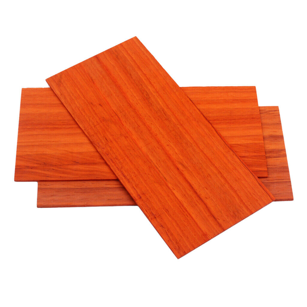 3pcs Guitar Wood Veneer Head Replacement Parts for DIY Luthier DIY