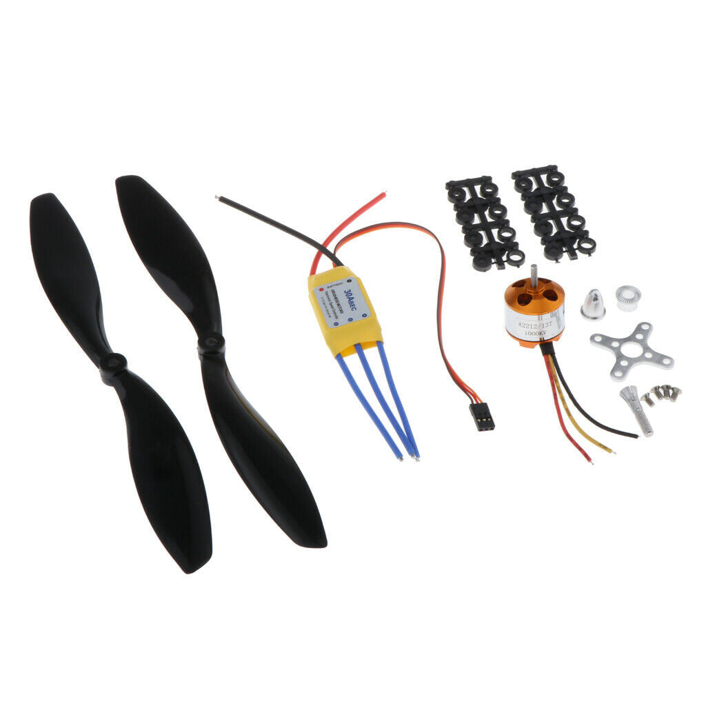 1000KV Motor 30A ESC and Propeller Remote Control Multicopter Parts DIY