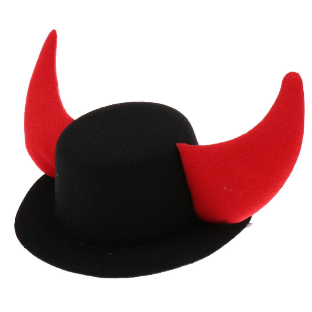 Pet Dog Puppy Cat Horn Hat Christmas Hat for Pets Winter Party Clothes Xmas