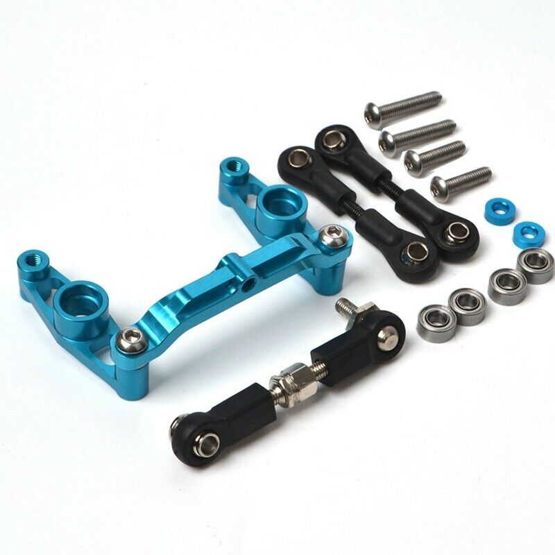 Aluminum Alloy Ball Bea Crank Stee Set for Tamiya TT02 TT-02 TT02D TT-02D 1/10X3