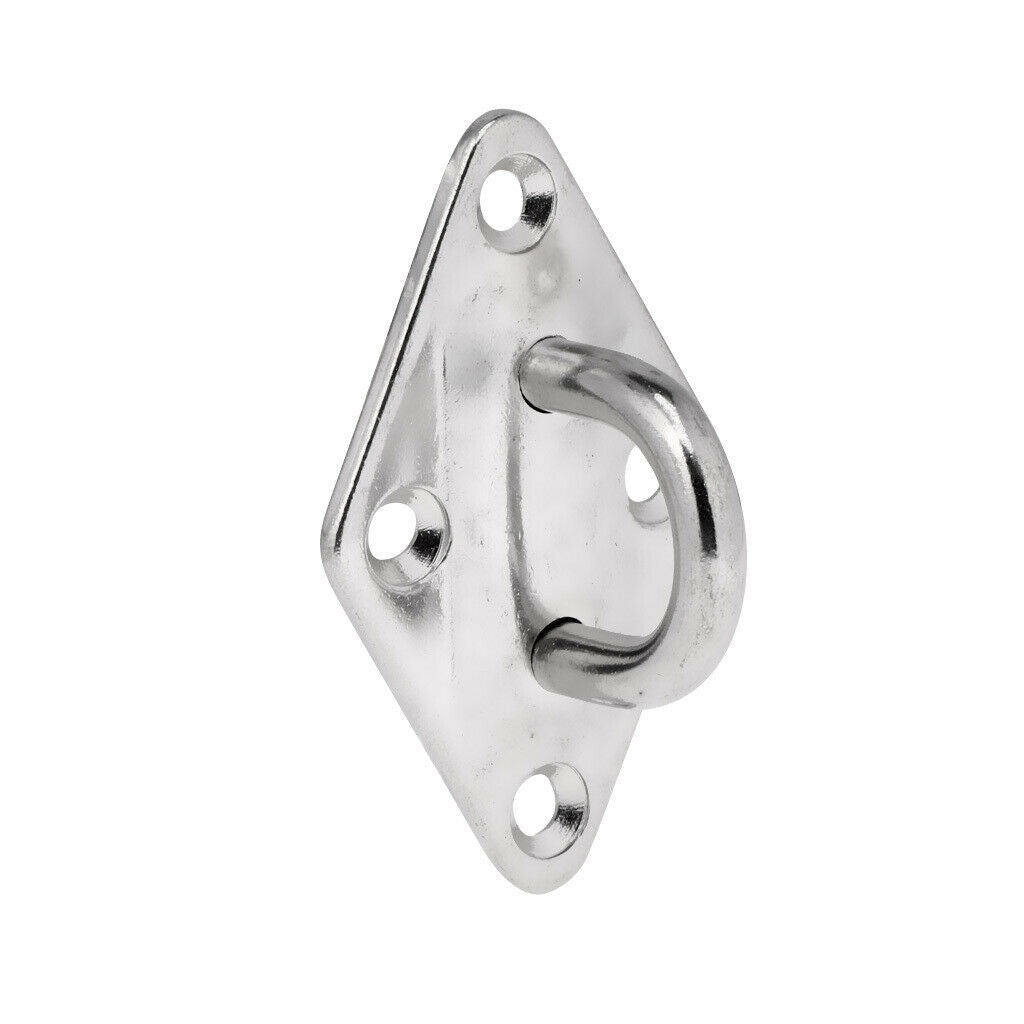 Stainless Steel 8mm Cover Plate Eye Plate Wall Eye Plate Lashing Eye Plate Wall