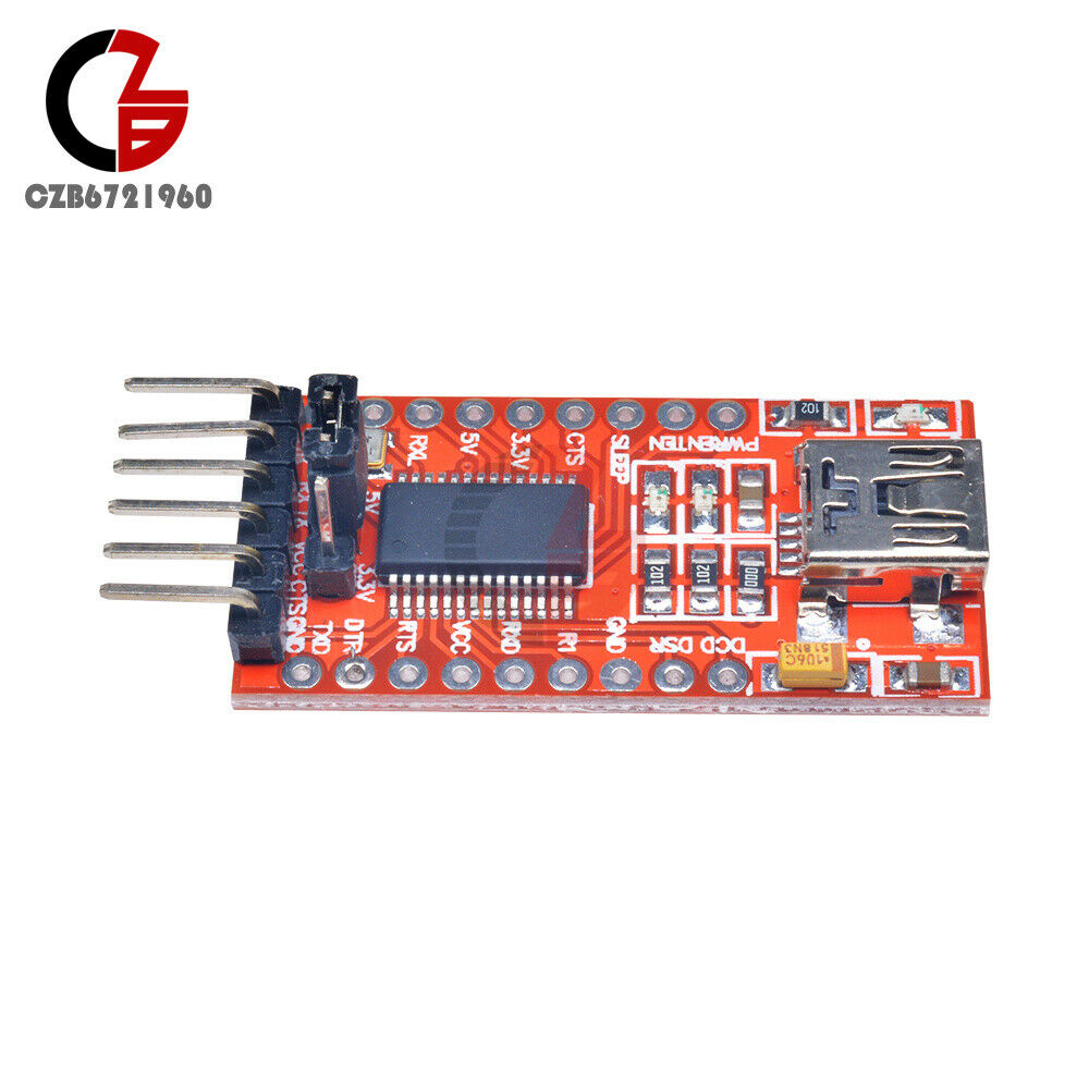 2PCS FT232RL 3.3V 5.5V FTDI USB to TTL Serial Adapter Module F Arduino Mini Port