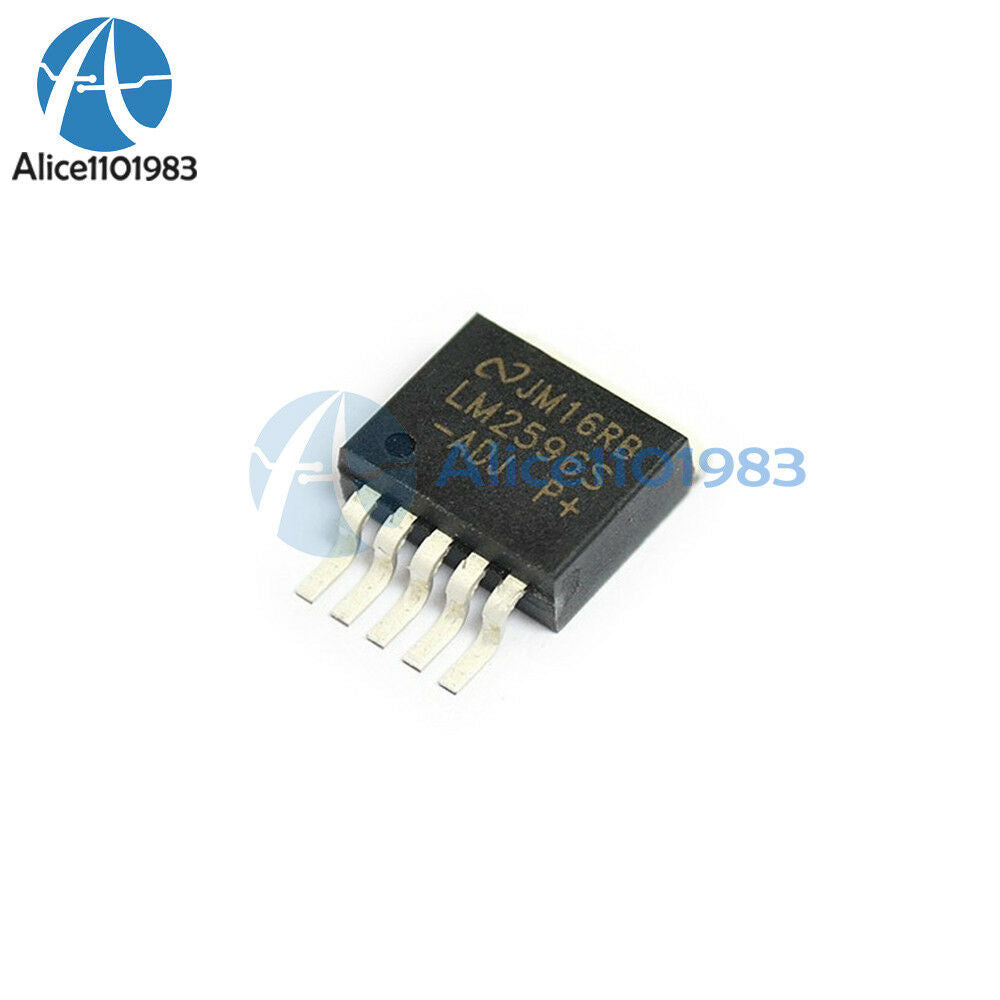 5PCS Step-Down Voltage Regulator IC TO-263-5 LM2596S-ADJ LM2596SX-ADJ LM2596S