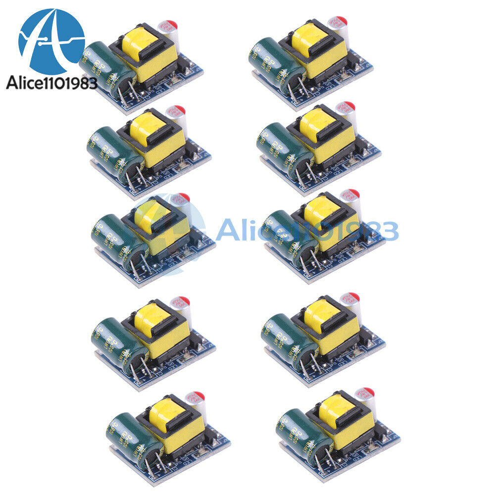 10PCS Isolation Switching Power Supply Module AC 50V-280V To DC 5V Step-Down