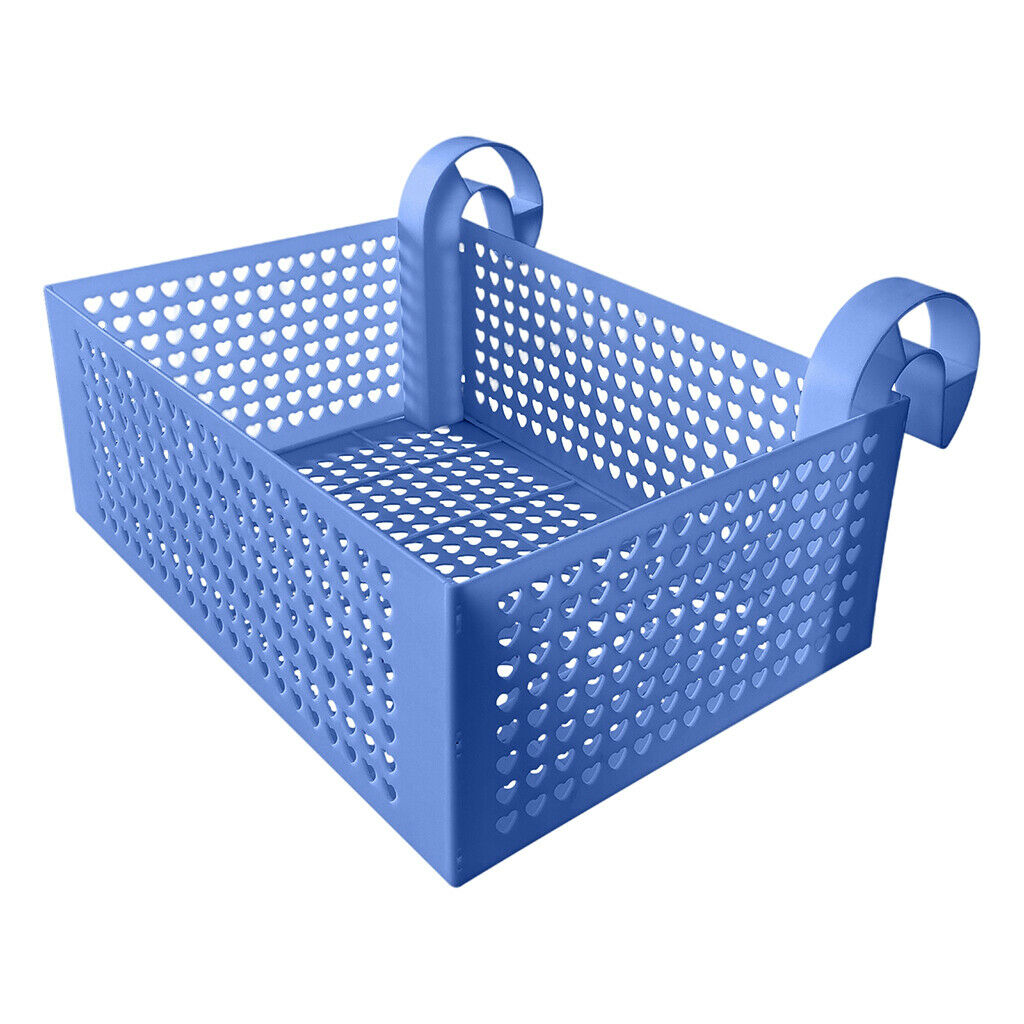 Large Capacity Frame Swimming Pool Storage Basket Hanging Plastic Organizer