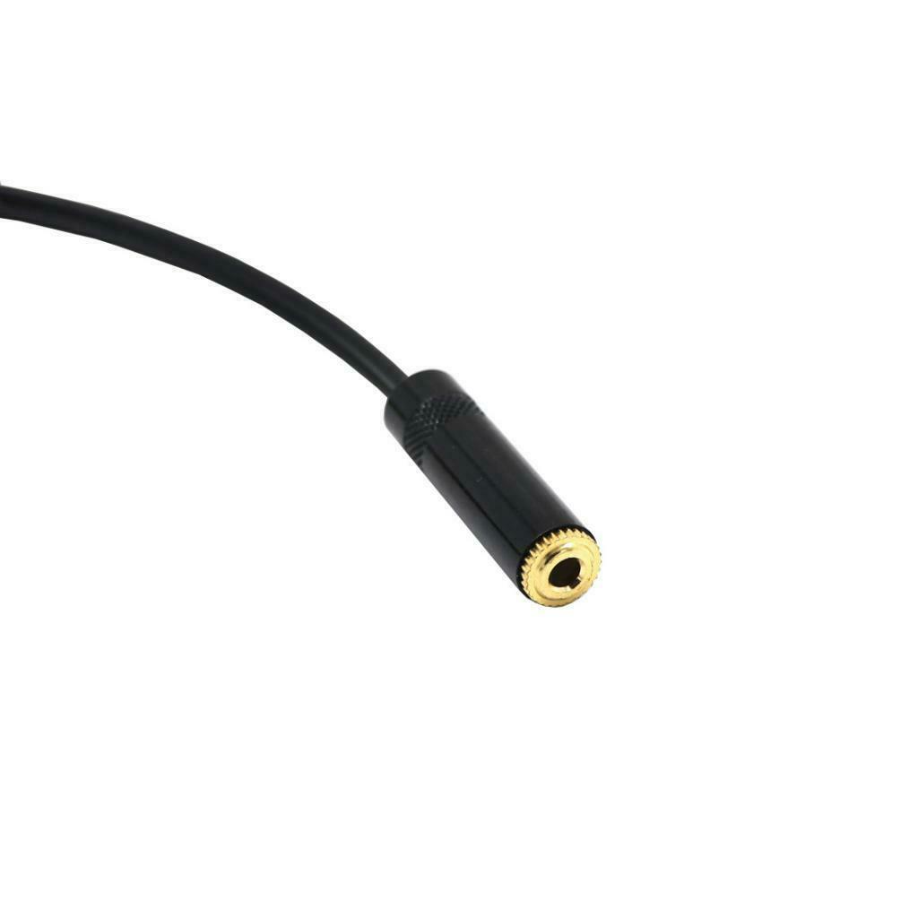 3.5mm (Mini) 1/8inch Stereo Female To Dual XLR Male Adapter Cable
