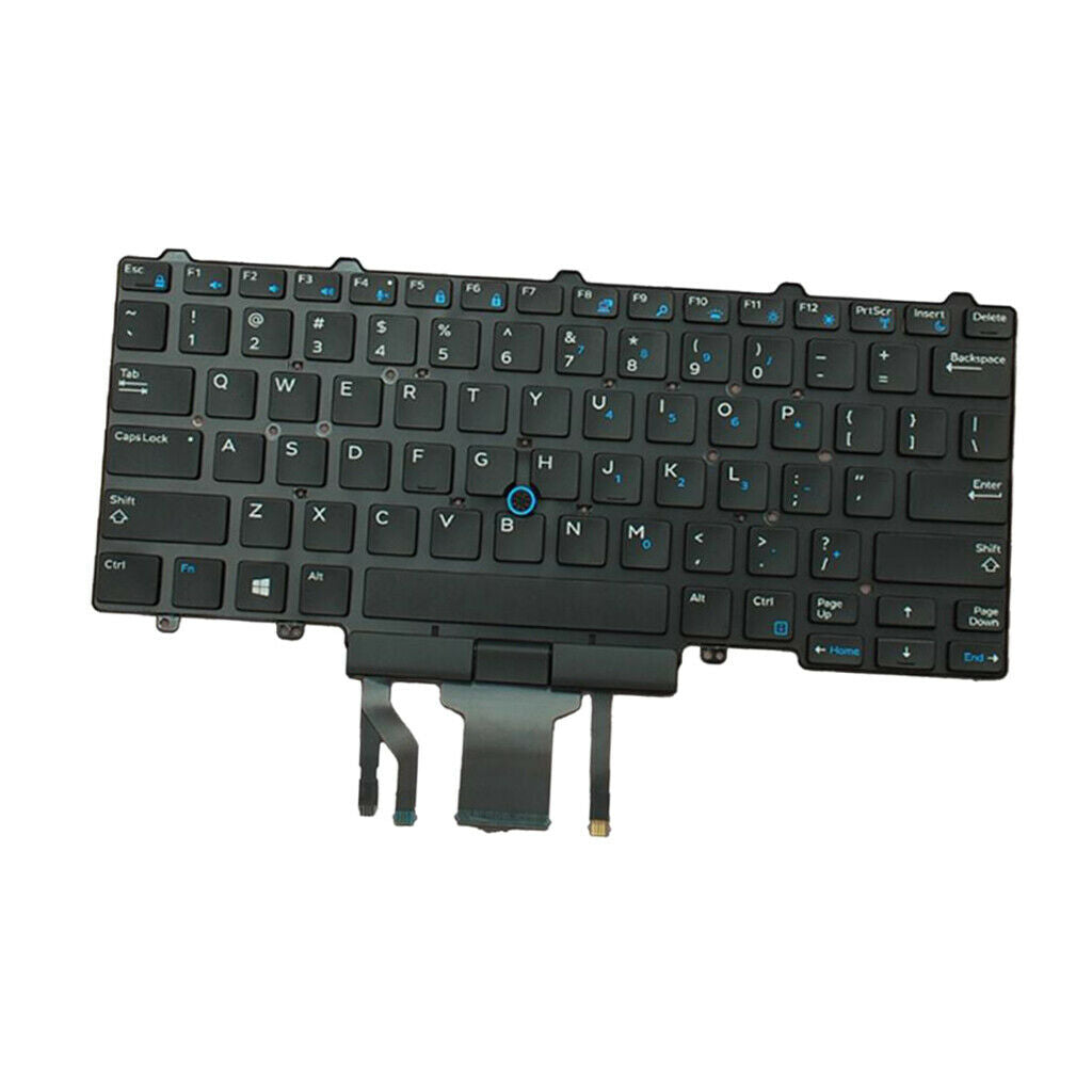 For Dell Latitude 3340 Standard US English Backlight Keyboard Pointing