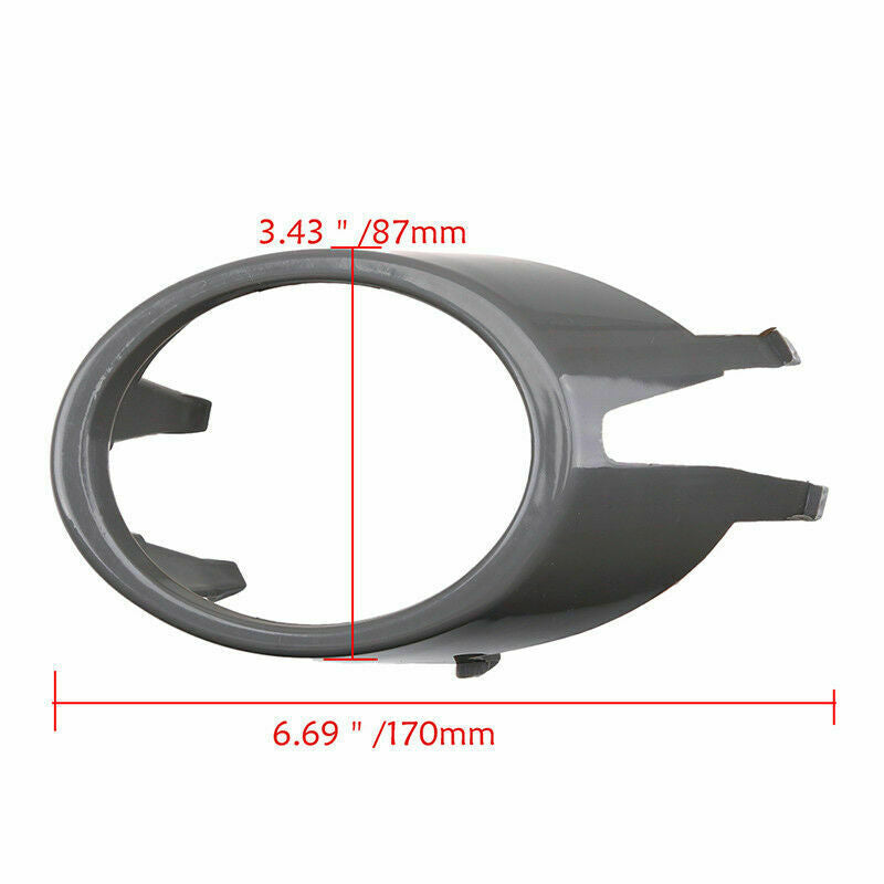 Left Side Front Bumper Fog Light Lamp Cover For Audi A4/S4/Avant/quattro 05-08